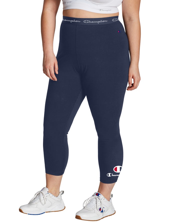 Champion Plus Authentic Kadın Tayt Lacivert ( VLBESX428 )